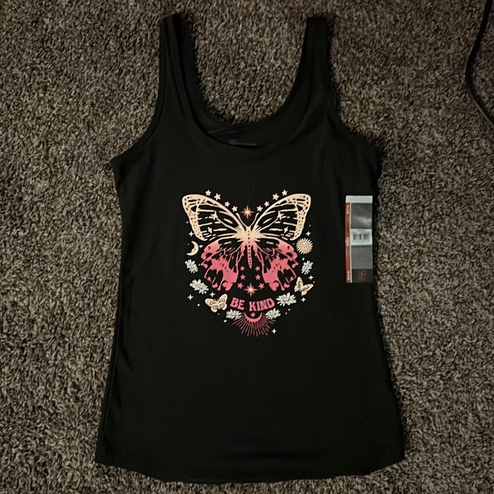 Be Kind Butterfly Tank Top